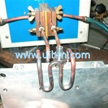 u shape induction coil for special workpiece