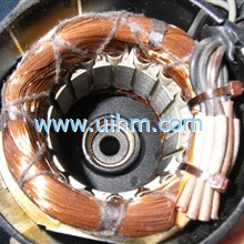 induction heat outer motor
