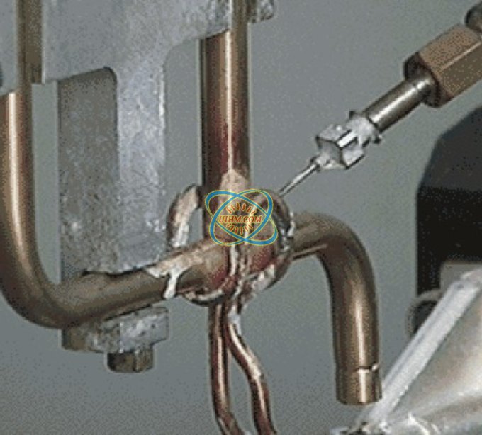 ultra high frequency induction brazing