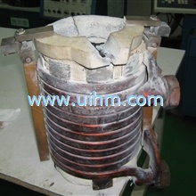 special induction coil for melting furnace