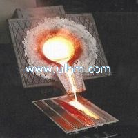 induction melting steel for casting