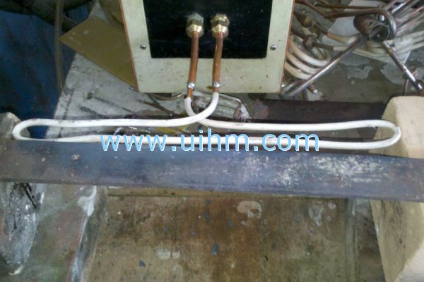 straight parallel shape induction coil