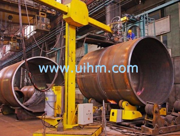 induction brazing pipe