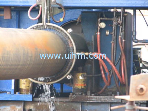 induction quenching big steel pipes