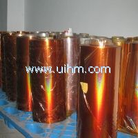 High frequency induction evaporation coating and painting Silica-plated