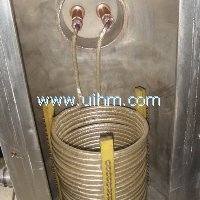 induction melting with vacuum furnace