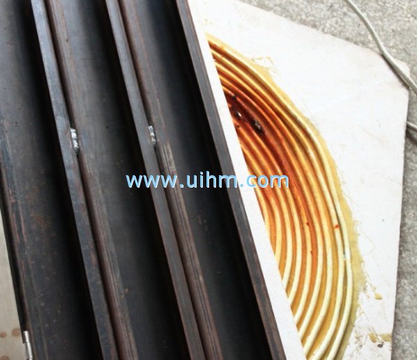 custom-build air cooled induction coil heating steel box