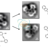 first-ever high-resolution images of a molecule as it breaks and reforms chemical bonds