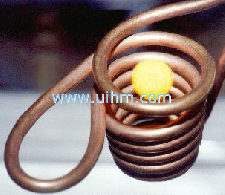 suspended induction heating