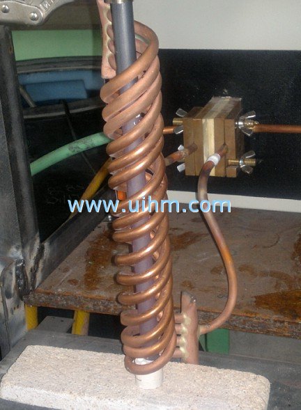 parallel induction coil with 4 copper pipes