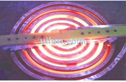 flat induction coil for steel plate