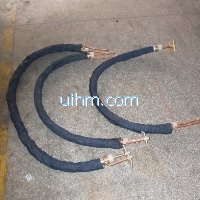 flexible induction coil for free heating studs and bolts