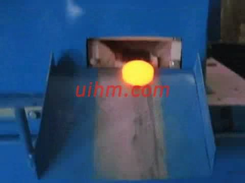 auto feed induction heating steel disc
