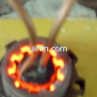 inner induction coil heating mortor