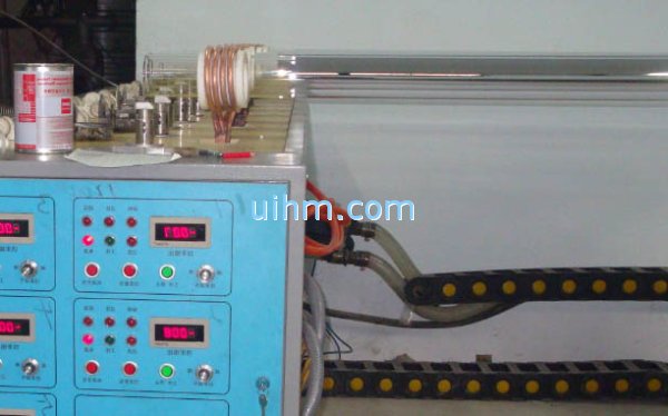 ultra-high frequency(UHF) induction vacuum coating for solar collector tubes