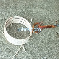 custom-design induction coil for heating aviation parts