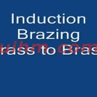 induction brazing brass to brass