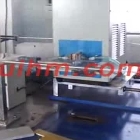 high frequency induction sintering copper wire online by 40kw induction heater um-40ab-hf