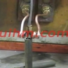 induction heating with a ram horn coil