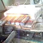 induction forging for forming bolt by 120kw induction heater um-120ab-mf