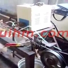 induction tempering for umbrella rib by 40kw and 20kw induction heater um-40ab-hf and um-20ab-uhf