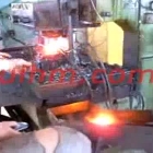medium-frequency induction forging by 160kw induction heater um-160ab-mf