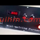 mini induction melting cabinet