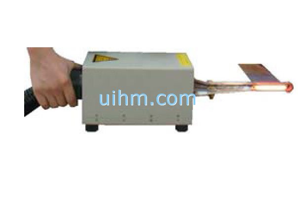 portable handle head machine of air cooled DSP induction heater