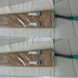 band shape induction coil for induction heating gas pipeline (400 c degree)