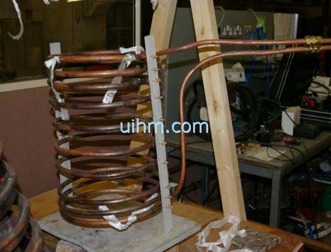 Induction coil of Melting aluminum for casting 