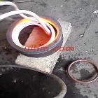induction heating inner surface for pipeline by 160kw induction heater