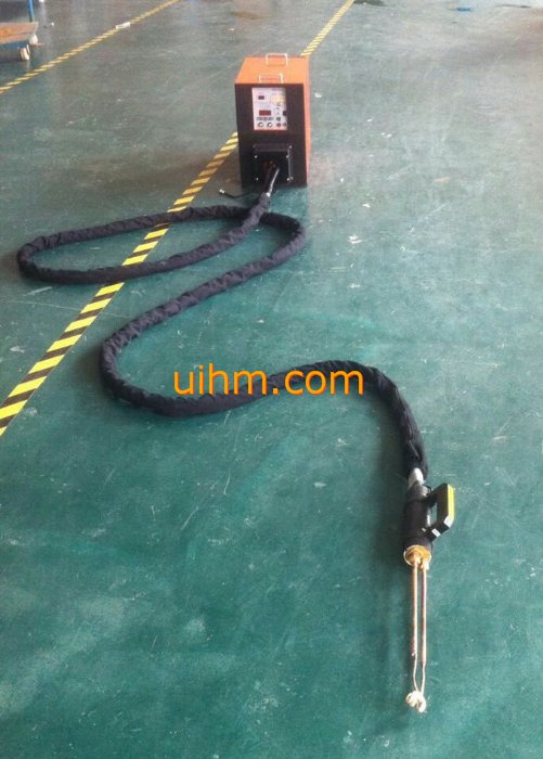 custom-build handheld flexible induction coil with UM-10A-UHF