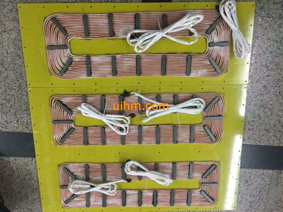 air cooled induction coil for heating steel plate_1