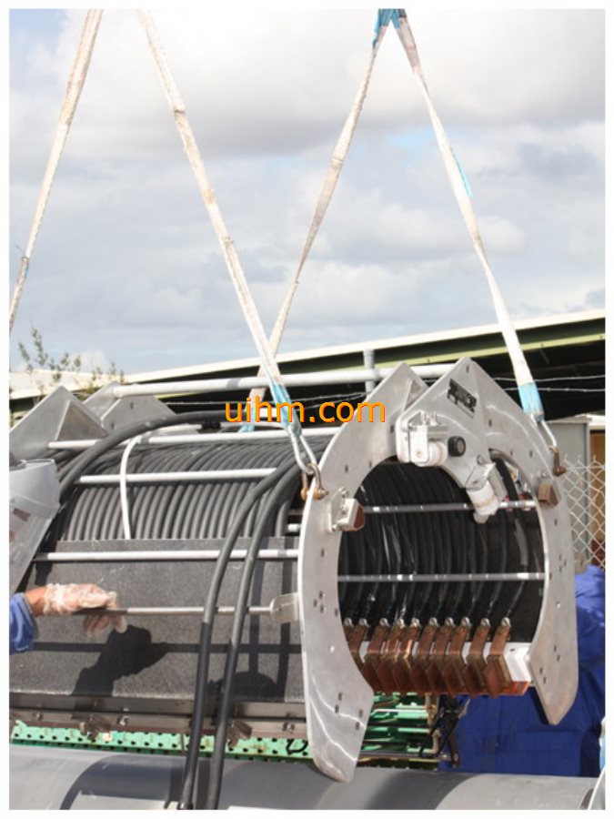 clamp induction coil for preheating pipeline (1)