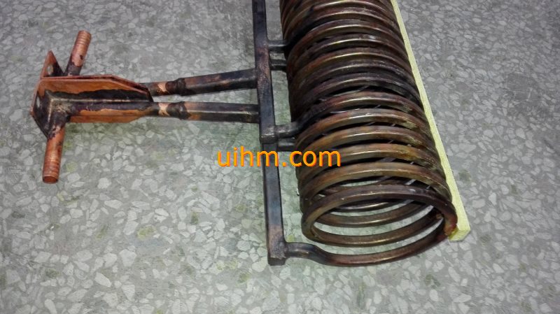customized helical induction coil for heating steel pipe (4)