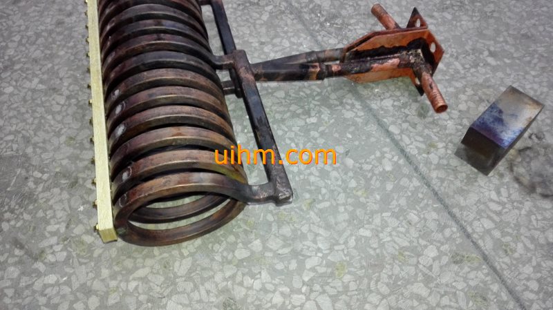 customized helical induction coil for heating steel pipe (5)