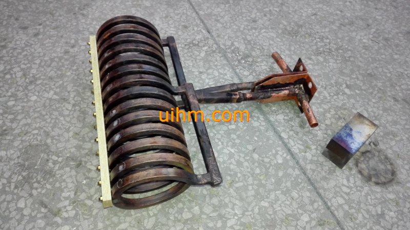 customized helical induction coil for heating steel pipe (6)