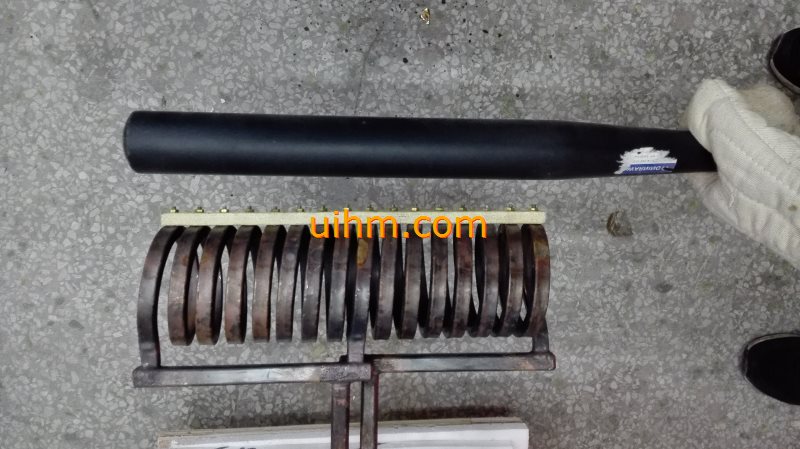 customized helical induction coil for heating steel pipe (7)