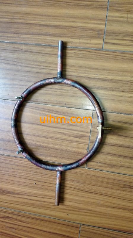 customized induction coil with ferrite magnet for quenching engine surface (10)