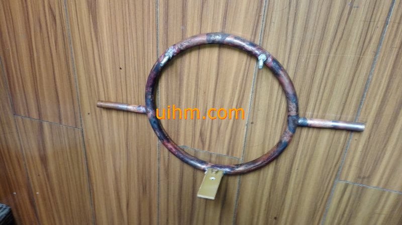 customized induction coil with ferrite magnet for quenching engine surface (11)