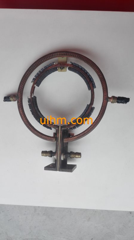 customized induction coil with ferrite magnet for quenching engine surface (17)