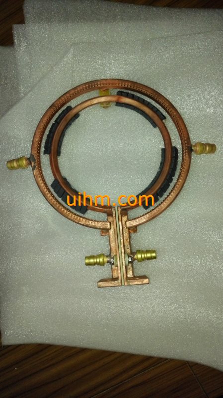 customized induction coil with ferrite magnet for quenching engine surface (18)