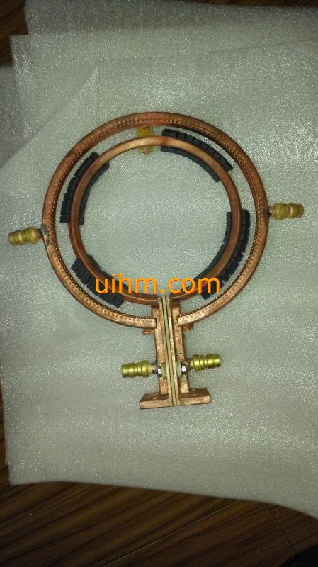 customized induction coil with ferrite magnet for quenching engine surface (19)