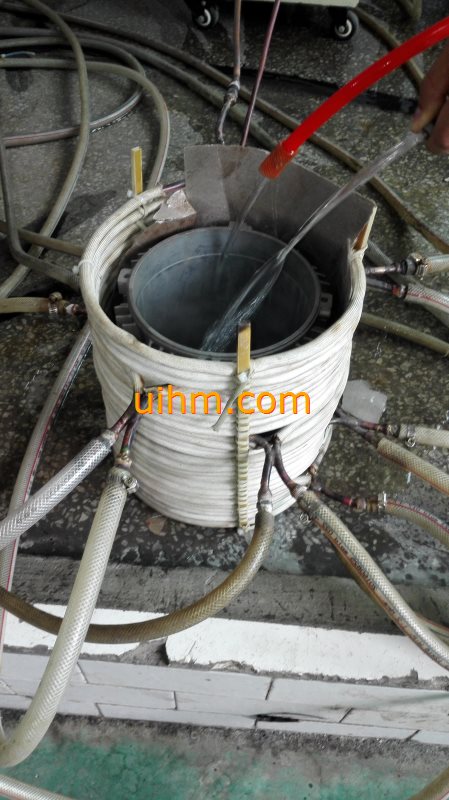 customized series connection induction coils for shrink fitting aluminum motor frame (3)