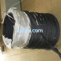 60 meters long flexible air cooled induction coil for shrink fitting works (2)