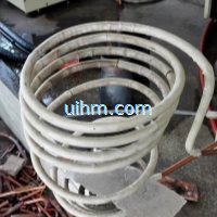 obconical induction coil
