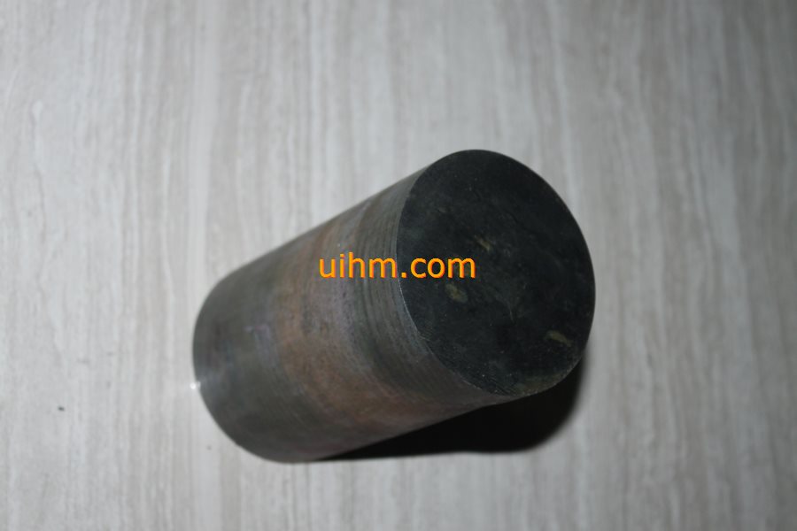induction forging copper rods by MF machines (5)