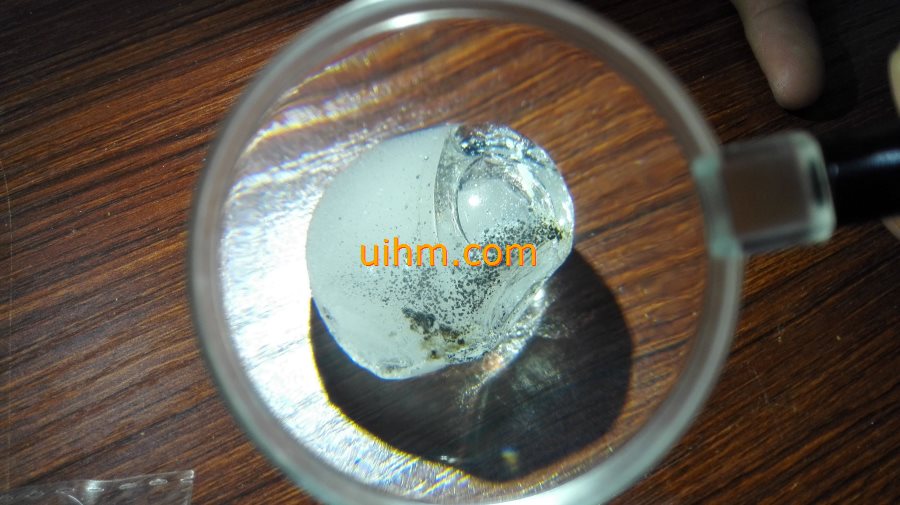 induction melting quartz sand (glass) (10)