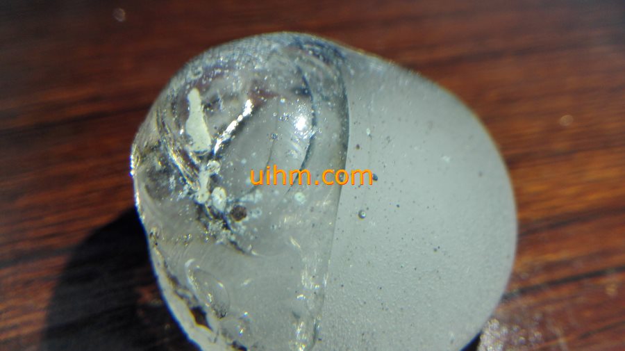 induction melting quartz sand (glass) (11)