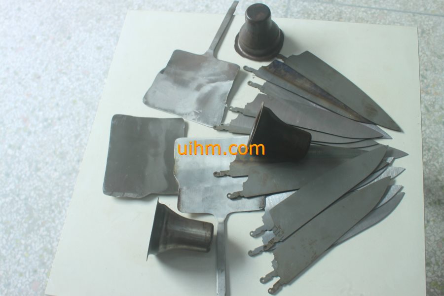 induction quenching knives by HF induction heaters (3)